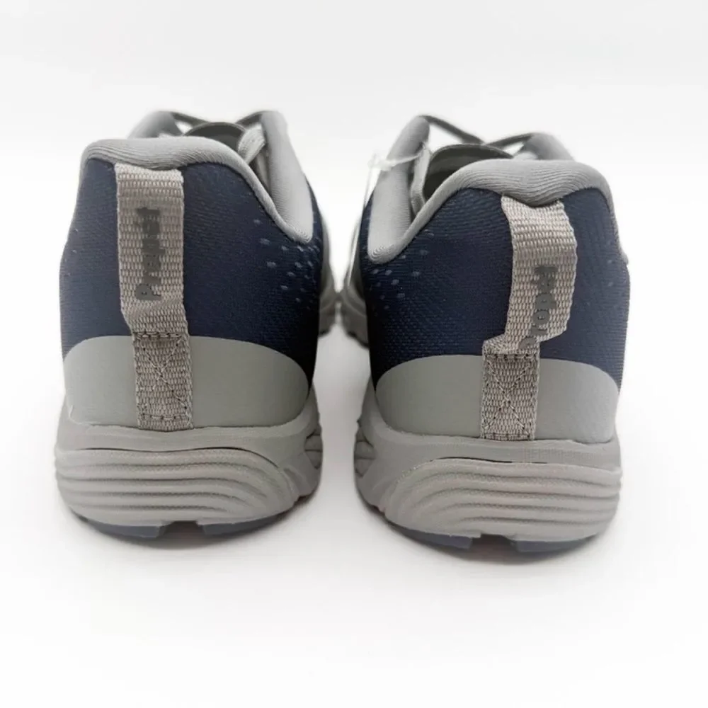 Propet One Evolve Mens Orthotic Walking Sneakers Mesh Gray Blue 10 Xtra Wide NEW